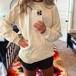 Lululemon perfectly oversized crew - multiple textures